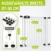 Bomi Treppenschutzgitter ohne Bohren, 87-95 cm, flacher Produktbild-Vorschau 2