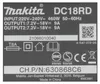 Makita DC18RD, Ładowarka do baterii, Makita, Czarny, 0,25 Podgląd zdjęcia produktu 4
