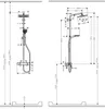 hansgrohe Duschsystem-Set Crometta E 240 mit Thermostat, Voir les images du produit 23