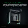 A 3D printer with a column model being printed. Produktbild-Vorschau