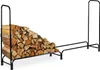 Aga Stojak na drewno 200x36x116 cm Czarny Podgląd zdjęcia produktu 4