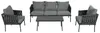 4-teilig Gartenmöbel Set Lounge-Set Sitzgruppe verzinkter Produktbild-Vorschau 10