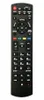 A black remote control for a TV. Produktbild-Vorschau
