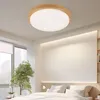 A modern bedroom with a ceiling light, bed, and window. Produktbild-Vorschau
