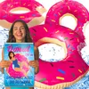 Kuketo | Plavecký kruh Donut 120 cm - XXL nafukovací Náhled obrázku produktu 1