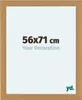 Bilderrahmen, 56x71 cm, Braun, MDF, Como Produktbild-Vorschau 1