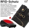 Leder Geldbörse Herren RFID Portemonnaie Echtleder Produktbild-Vorschau 7