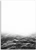 Leinwandbild graue wellen 60x90 cm Feeby grau wandbild Produktbild-Vorschau 3