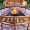 Runde Grillmatte 76 cm wiederverwendbar für Grill Produktbild-Vorschau 3