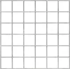 Gitter 5 x 5 cm Maschenweite - Maße: 100 x 100 cm Produktbild-Vorschau 1