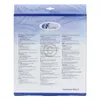 The back of a product package with multilingual instructions and a logo. Produktbild-Vorschau
