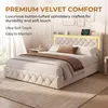 INONEFT, cama con almacenamiento de 140x200 cm, cama con Vista previa de la imagen del producto 9