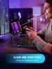 FIFINE Gaming Microphone PC, microfono USB per lo studio di Anteprima dell’immagine prodotto 6