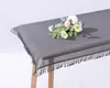 Gartentischdecke Fransen Gartendecke Weichschaum PVC 140 x Produktbild-Vorschau 4