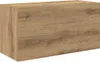A single, rectangular cabinet with a wood grain texture. Produktbild-Vorschau