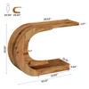 Tribesigns 110 cm konzolový stolík v štýle Mid-Century Náhľad obrázku produktu 2