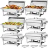 VEVOR set scaldavivande rettangolare 8,5 L (6 pezzi) Anteprima dell’immagine prodotto 2