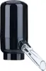 A black electric wine dispenser with a clear spout is shown against a white background. Anteprima dell’immagine prodotto