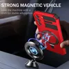 Pro Samsung Galaxy S21 FE 5G Pouzdro Magsafe Magnetic Ring Náhled obrázku produktu 5