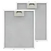 Two metal mesh filters for a range hood, presented against a white background. Produktbild-Vorschau