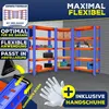 MASKO® : Ensemble de 3 étagères métalliques pour stockage, Voir les images du produit 4