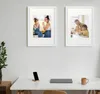 Bilderrahmen 50x70, Holz MDF Rahmen mit Bruchsicherem Glas, Produktbild-Vorschau 3