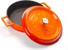 LAVA Metall-Auflaufform Ø 24 cm 24 L Gusseisen Orange Produktbild-Vorschau 3