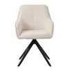 ML-Design 6x Esszimmerstuhl drehbar, Creme, aus Textil Produktbild-Vorschau 2