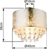 Globo Lighting plafoniera in metallo nichel opaco, 1x E27 Anteprima dell’immagine prodotto 4