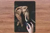 MuchoWow® Mauspad Mousepad Elefant - Dschungel - Schwarz Produktbild-Vorschau 3