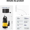 Wiltec Pompe immergée avec capteur de niveau d’eau – 550 W, Voir les images du produit 3