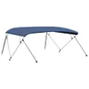 vidaXL 4-Bow Bimini Top Marineblau 243x(230-244)x137 cm Náhled obrázku produktu 4