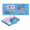 A flat lay of a Disney Stitch themed stationery set, with the case open to reveal contents, and the closed case shown below. Náhľad obrázku produktu