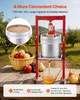 Ručný lis na bobule VEVOR, 30 litrov, z nehrdzavejúcej Náhľad obrázku produktu 2