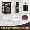 Alufelgen Reparatur Set Schwarz Kratzer 50ml Produktbild-Vorschau 4