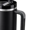 Thermobecher 1,2 L mit Strohhalm Griff Deckel Edelstahl Produktbild-Vorschau 4