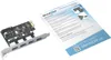 BRAINZAP PCI-Express 3.0 x1 4-Port USB 3.2 Gen1 / USB 3.0 Produktbild-Vorschau 2