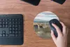 MuchoWow® Mauspad Mousepad Schottische Highlander - Nebel - Produktbild-Vorschau 4