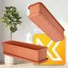 KADAX Skrzynka Balkonowa Doniczka 60cm z Uchwytami Podgląd zdjęcia produktu 7