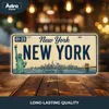 Blechschild 15x30cm - New York Empire City Retro USA Produktbild-Vorschau 5