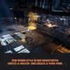 A gritty, industrial-looking environment with glowing elements and smoke, likely a video game environment. Náhled obrázku produktu
