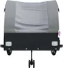 Fahrradanhänger Schwarz und Grau 45 kg Eisen - Produktbild-Vorschau 6