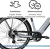 Zündapp Z810 E Bike Trekkingrad 28 Zoll grau 52 cm Produktbild-Vorschau 8