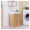 Ekspand | Panier à linge en bambou - 40 x 30 x 60 cm - 72 Voir les images du produit 5