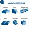 Scheppach Fräsmaschine HF60 | 230V 1500W | Spannzangen Produktbild-Vorschau 4