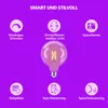 Philips Slimme LED-lamp met gloeidraadlook, G125, fitting Productafbeelding-voorbeeld 7
