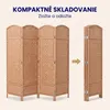 IvoQ Paraván – 4 panely – 170 x 160 cm – Skladací Náhľad obrázku produktu 6