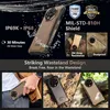 Collage of images showcasing a rugged smartphone with various features and durability tests. Produktbild-Vorschau