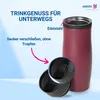 Edelstahl Thermobecher 350ml - 100% auslaufsicherer Produktbild-Vorschau 3