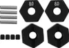 Radnaben-Upgrade-Set, 8.0mm Aluminium-Hex-Hub für SCX10 Produktbild-Vorschau 1
